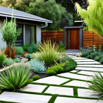 Sustainable Garden Oasis**

"A beautifully designed sustainable garden featuring drought-tolerant plants, a rainwater harvesting system, and a pathway made from recycled wood, professional landscaping, safe for work, appropriate content, fully clothed, modest design, perfect anatomy, correct proportions, natural pose, high quality, natural lighting, family-friendly."

**