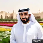 Home 20 원예디자이너 연봉 인상 협상 - A professional Arab landscape designer in traditional Saudi attire, confidently presenting a detaile...